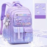 کوله پشتی دخترانه کتابی