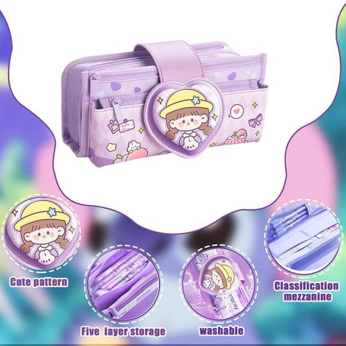 جامدادی های زیپی طرح دختر