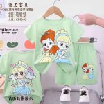 تیشرت و شلوارک طرح پرنسس‌