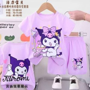 تیشرت و شلوارک طرح کرومی‌