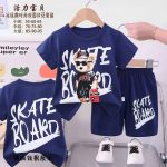 تیشرت و شلوارک طرح خرسی