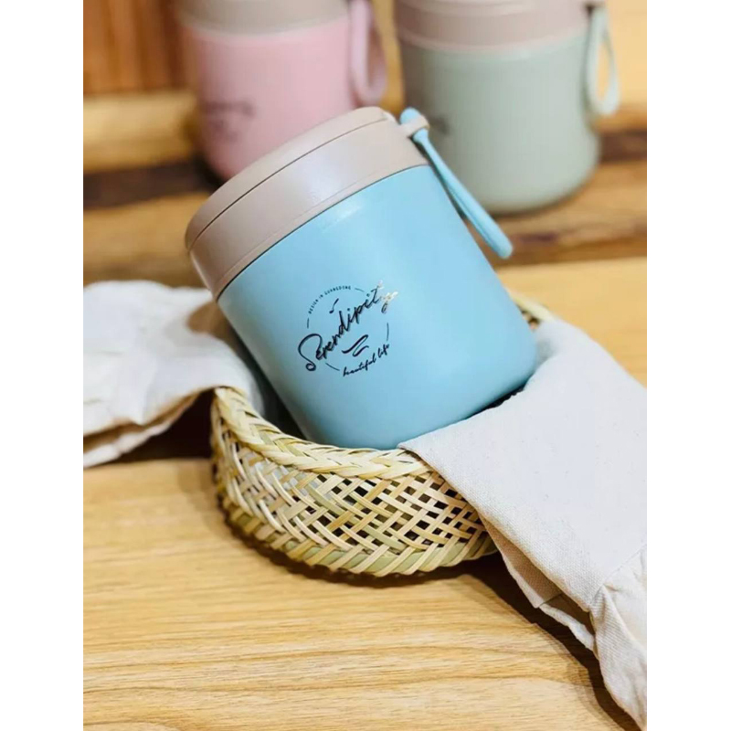 ظرف غذاهای استیل استوانه ای