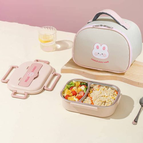 ست ظرف غذا استیل ۲ قسمتی