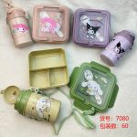 ⁨ ست ظرف غذا و قمقمه های سانریو