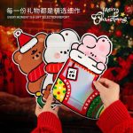 زیپ کیپ فانتزی طرح کریسمس