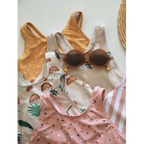 مایو شنا دخترونه به همراه کلاه ست