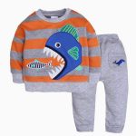 ست بلوز شلوار طرح ماهی