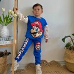 بلوز شلوار توکرکی سوپر ماریو