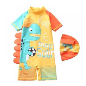 مایو شنا پادار به همراه کلاه ست