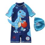 مایو شنا پادار به همراه کلاه ست