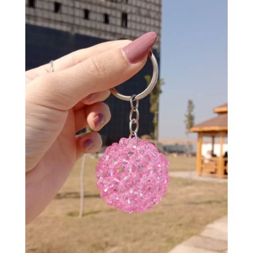 آویز کلید و آویز کیف کریستالی