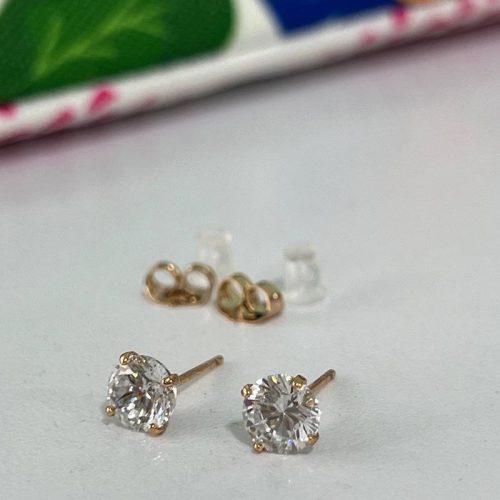 گوشواره نگین دار ژوپینگ