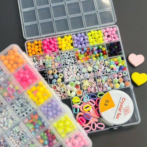 ⁨باکس مهره و دستبند فانتزی