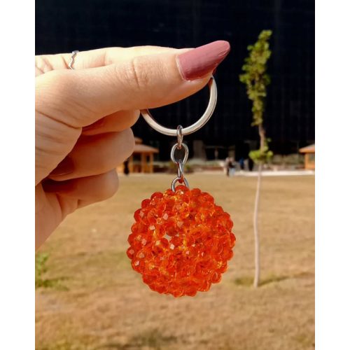 آویز کلید و آویز کیف کریستالی