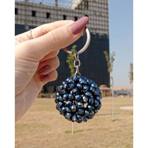 آویز کلید و آویز کیف کریستالی