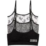 ست نیم تنه کاپ دار و شورت دخترونه طرح zebra