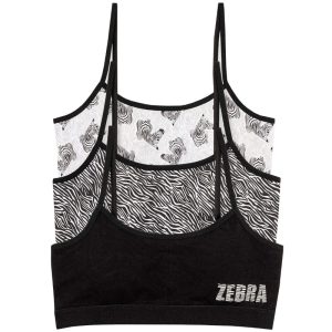 ست نیم تنه کاپ دار و شورت دخترونه طرح zebra