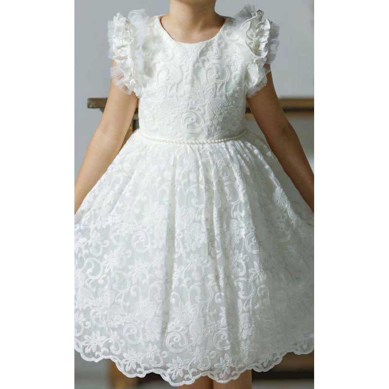 پیراهن سفید عروسکی