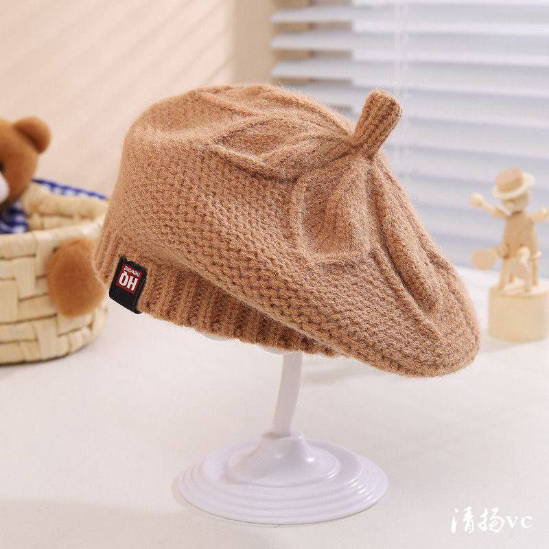 کلاه بافت بچه گانه فرانسوی طرح راشل