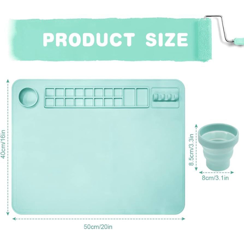 پالت نقاشی سیلیکونی