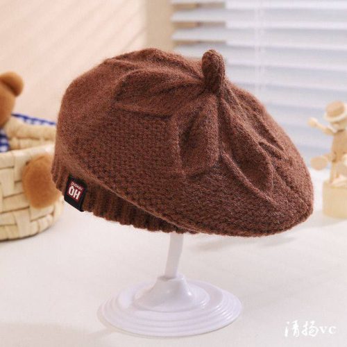 کلاه بافت بچه گانه فرانسوی طرح راشل