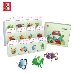 خمیر بازی کلی طرح حشرات