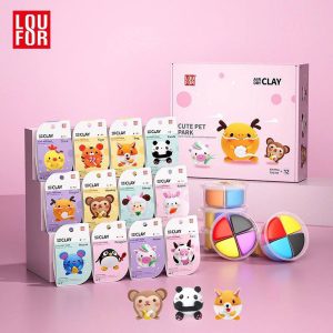 خمیر بازی کلی طرح حیوانات