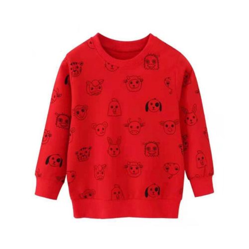 تیشرت های آستین بلند حیوانات