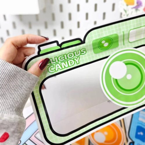 زیپ کیپ فانتزی طرح دوربین