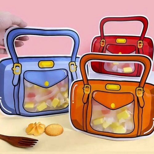 زیپ کیپ فانتزی طرح کیف دستی