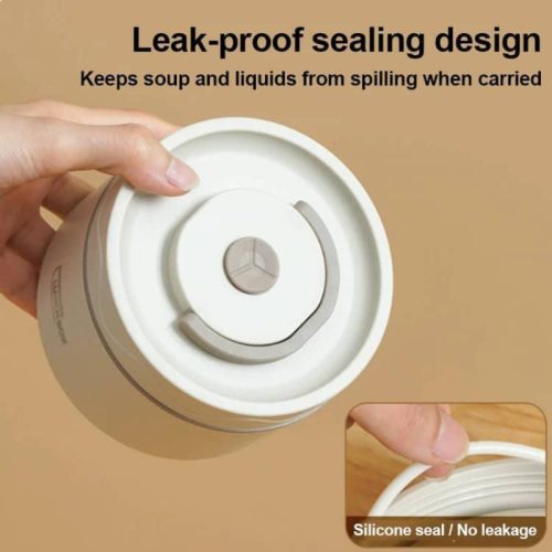 ظرف غذا استیل ۲ قلو به همراه کیف