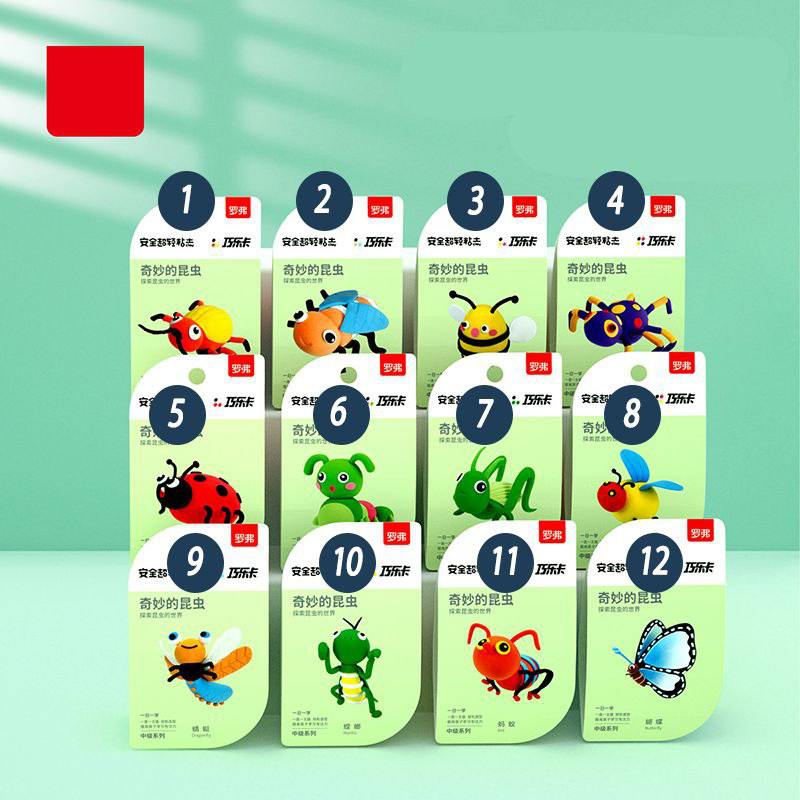 خمیر بازی کلی طرح حشرات