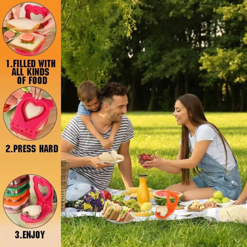 کاتر فانتزی ساندویچ و نان تست