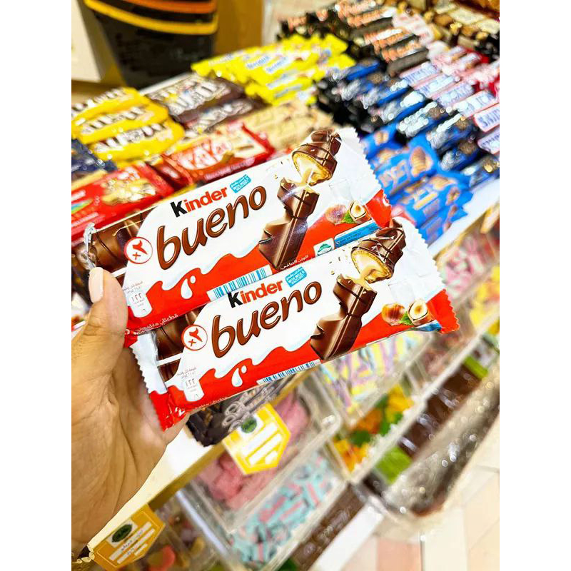 ویفر شکلاتی با کرم فندق Kinder Bueno