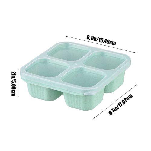  ظرف اسنک های ۴ قسمتی ساده