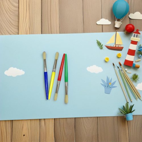 قلموی رنگآمیزی کودک