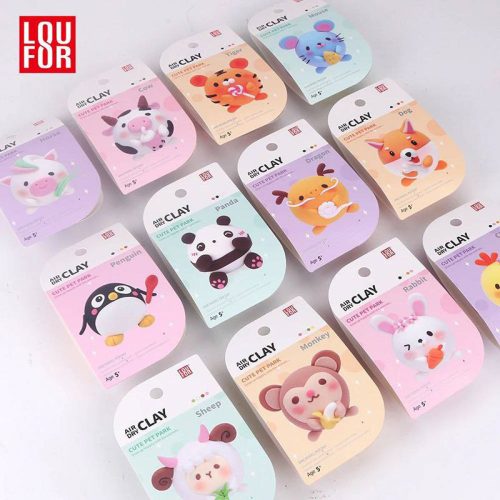 خمیر بازی کلی طرح حیوانات