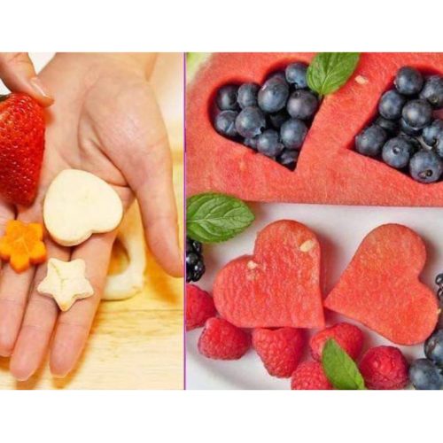 پک ۹ تایی قالب میوه و اسنک