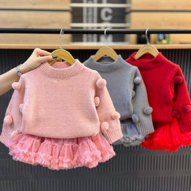 ست بلوز دامن پوم دار