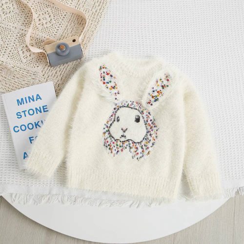 ست بلوز دامن بافت طرح خرگوشی