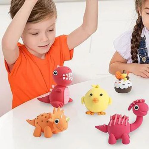 خمیر بازی کلی طرح حیوانات