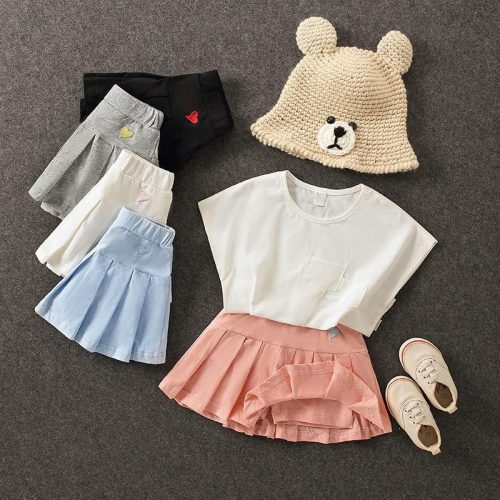 دامن بچهگانه دخترانه شورتدار