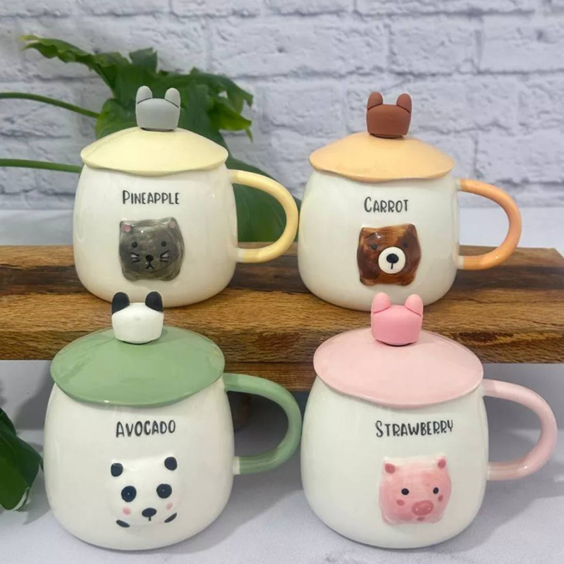 ماگ طرح برجسته مدل حیوانات