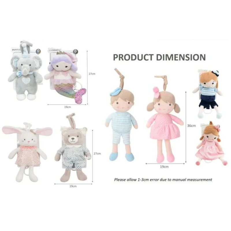 عروسک نخ کش موزیکال طرح خرگوشی