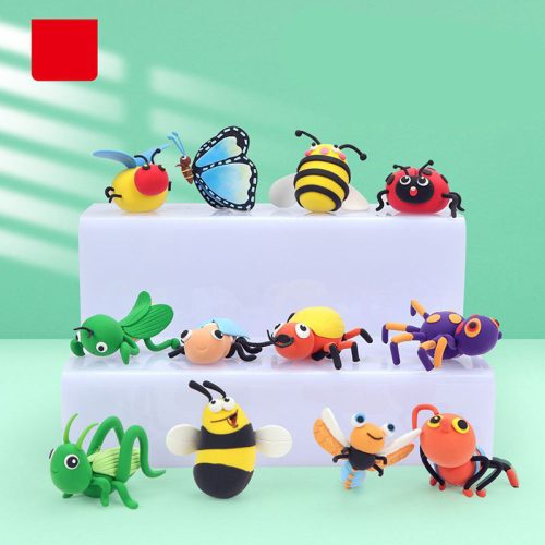 خمیر بازی کلی طرح حشرات