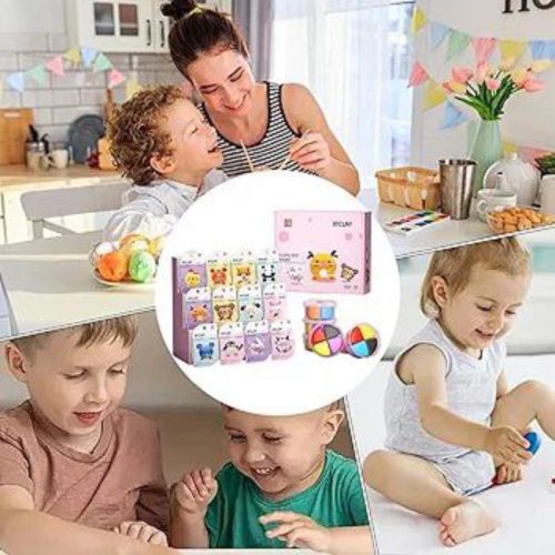 خمیر بازی کلی طرح حیوانات