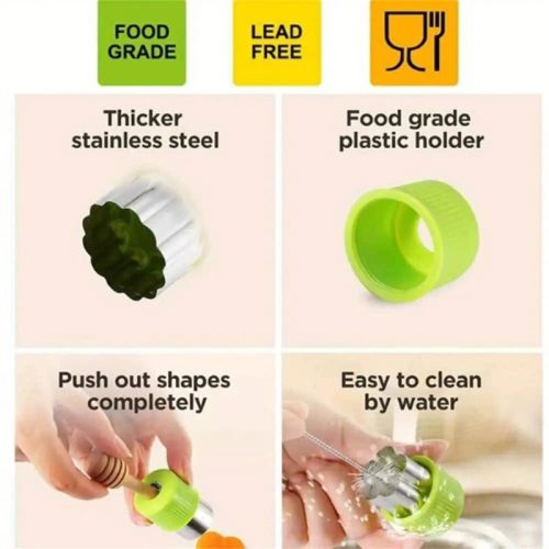 پک ۹ تایی قالب میوه و اسنک