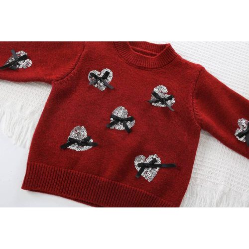  ست دو تیکه بلوز دامن قلب پاپیونی