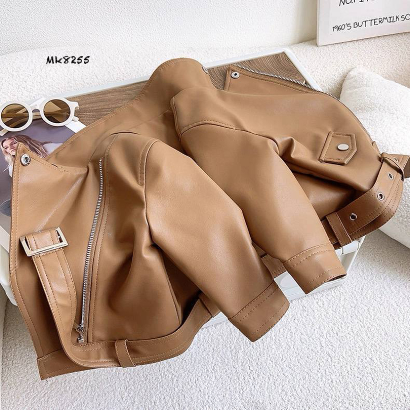  کت کاپشن چرمی لاکچری