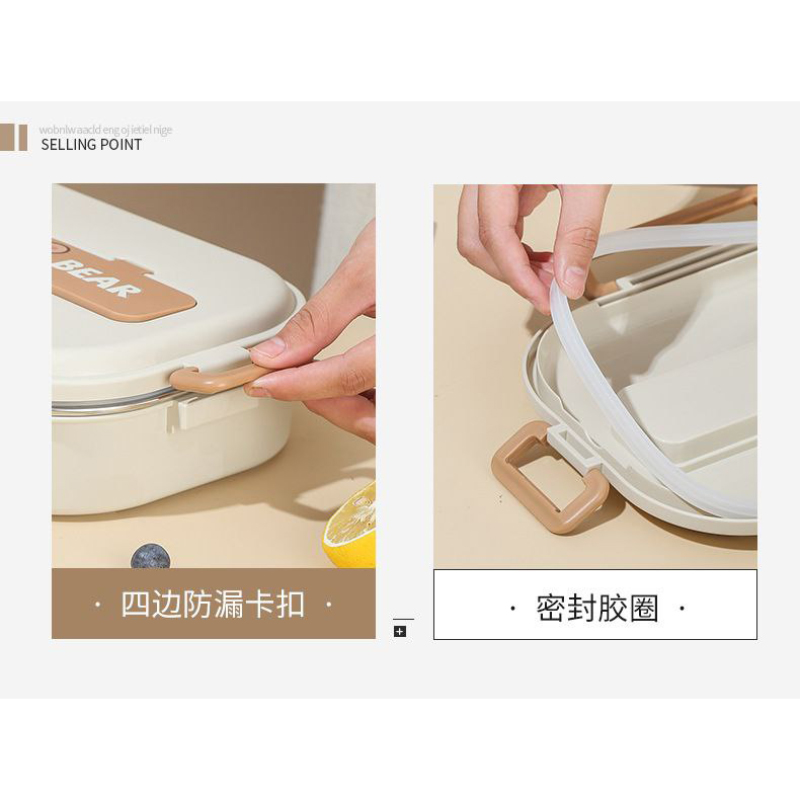 ست ظرف غذا استیل ۴ قسمتی